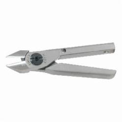 Erem 1522NA Pneumatic Side Cutter, 1.4 mm Copper Wire THK Max Wire, 0.413 in W x 0.24 in THK Tool Steel Tapered Jaw, 1.8 in OAL, Flush Cut