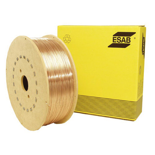 ESAB Spoolarc 86 1382F05 Welding Wire, 0.035 in, 44 lb, Copper