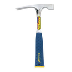 Estwing E3-16BLC Straight Mason Hammer, 16 oz Solid America Steel Head, 10-3/4 in OAL, Solid Forged Steel Handle