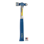 Estwing E3-16BP Ball Pein Hammer, 13-1/4 in OAL, 16 oz Solid America Steel Head, Nylon/Vinyl Handle