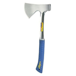 Estwing E44A Camper's Axe, 4 in L Solid America Steel Cutting Edge, 18-3/4 in OAL, Solid America Steel Handle