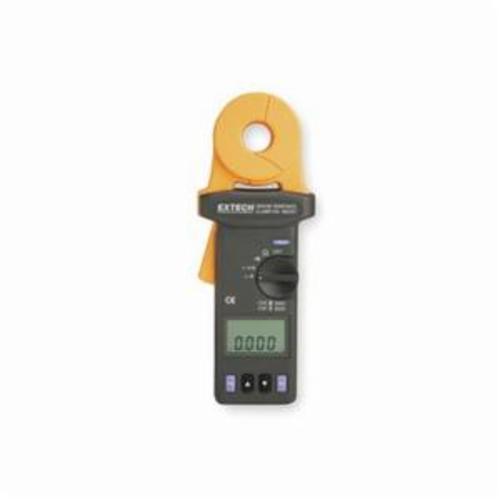 Extech 382357 Clamp-On Ground Resistance Tester, 0.2 mA to 30 A, 3333 Hz, Digital LCD Display