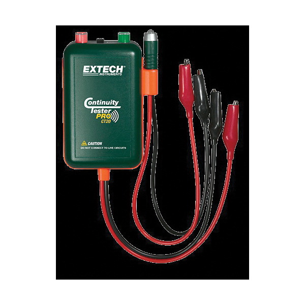 Extech CT20 Continuity Tester, 9 VDC Battery