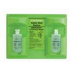 Honeywell 32-000465-0000 Eyesaline Double Eyewash Station, Wall Mounting, Specifications Met: ANSI Z358.1