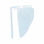 Fibre-Metal by Honeywell 4178CLBP Extended View Faceshield Window, Clear, Propionate, 8 in H x 16-1/2 in W x 0.06 in THK Visor, For Use With F400 and F500 Faceshields, Specifications Met: ANSI Specified, SEI Certified