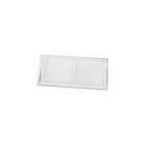 Fibre-Metal by Honeywell 3651.75 High Performance Magnifier Lens, Polycarbonate, 2 in H x 4-1/4 in W