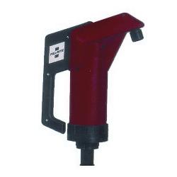 FILL-RITE FR20V Hand Operated Lever Action Standard Duty Self-Priming Drum Pump, 11 oz/Stroke Flow Rate, 1 in NPT Inlet x 3/4 in FNPT Outlet, 115 ft Max Head, 120 deg F