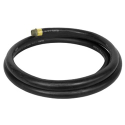 FILL-RITE FRH10014 Retail Hose With Static Wire, 1 in Nominal, NPT End Style, 14 ft L, 50 psi Working, Nitrile, Domestic