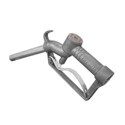 FILL-RITE FRHMN075S Husky Manual Nozzle With Integral Hanging Hook, 20 gpm, 3/4 in Inlet x 3/4 in FNPT Outlet, 50 psi, -20 deg F
