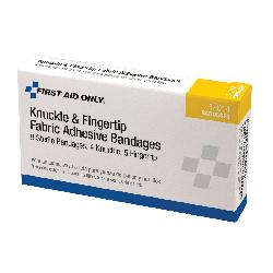 First Aid Only 1-014-001 Assorted Adhesive Bandage, Pliable Woven Fabric, Tan