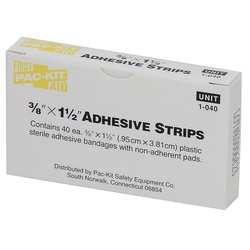 First Aid Only 1-040 Adhesive Bandage, Plastic, Beige