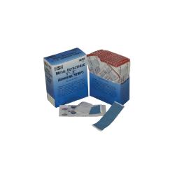 First Aid Only 1-650 Latex Free Metal Detectable, Fabric, Blue