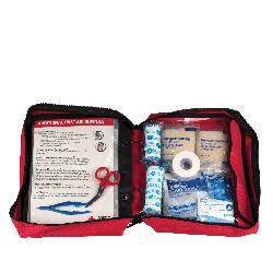 American Red Cross 9162-RC Deluxe Portable Family First Aid Kit, 114 Components, Nylon Case
