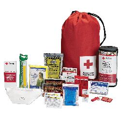 American Red Cross RC-622 Deluxe Personal Safety Emergency Pack, 33 Components, Nylon Case