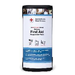 American Red Cross RC-675 Deluxe Portable First Aid Responder Pack, 66 Components, Plastic Case