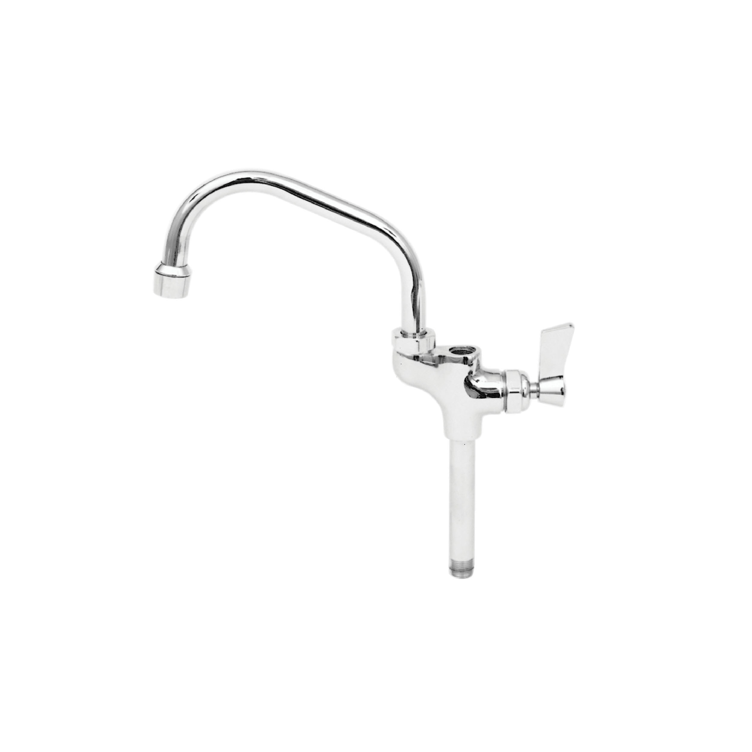 Fisher 2901 Add-On Faucet With 4 in Riser, Commercial, 2.2 gpm Flow Rate, Swivel Spout