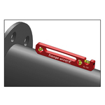 Flange Wizard SL-100 Standard Pocket Level, 9 in L x 1-1/2 in W, Anodized Aluminum
