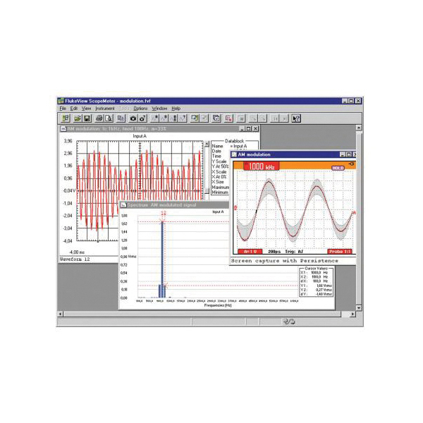 Fluke FlukeView ScopeMeter SW90W Software, Windows XP, Vista, 7
