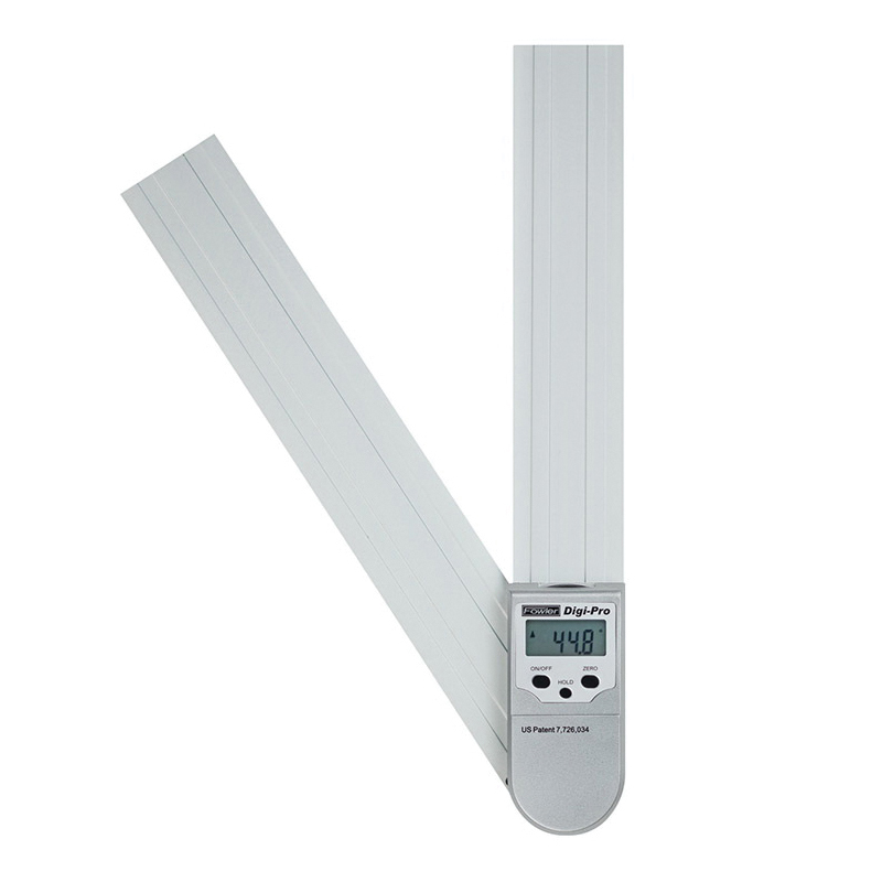 Fowler 54-440-775-1 Digi-Pro Electronic Protractor, 360 deg Measuring