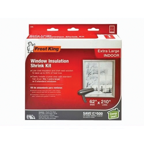 Frost King V75H Indoor Shrink Window Kit