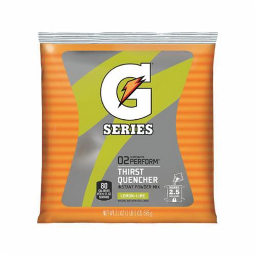 Gatorade 03969 G Series Sports Drink Mix, 21 oz Pack, 2.5 gal Yield, Powder Form, Lemon Lime