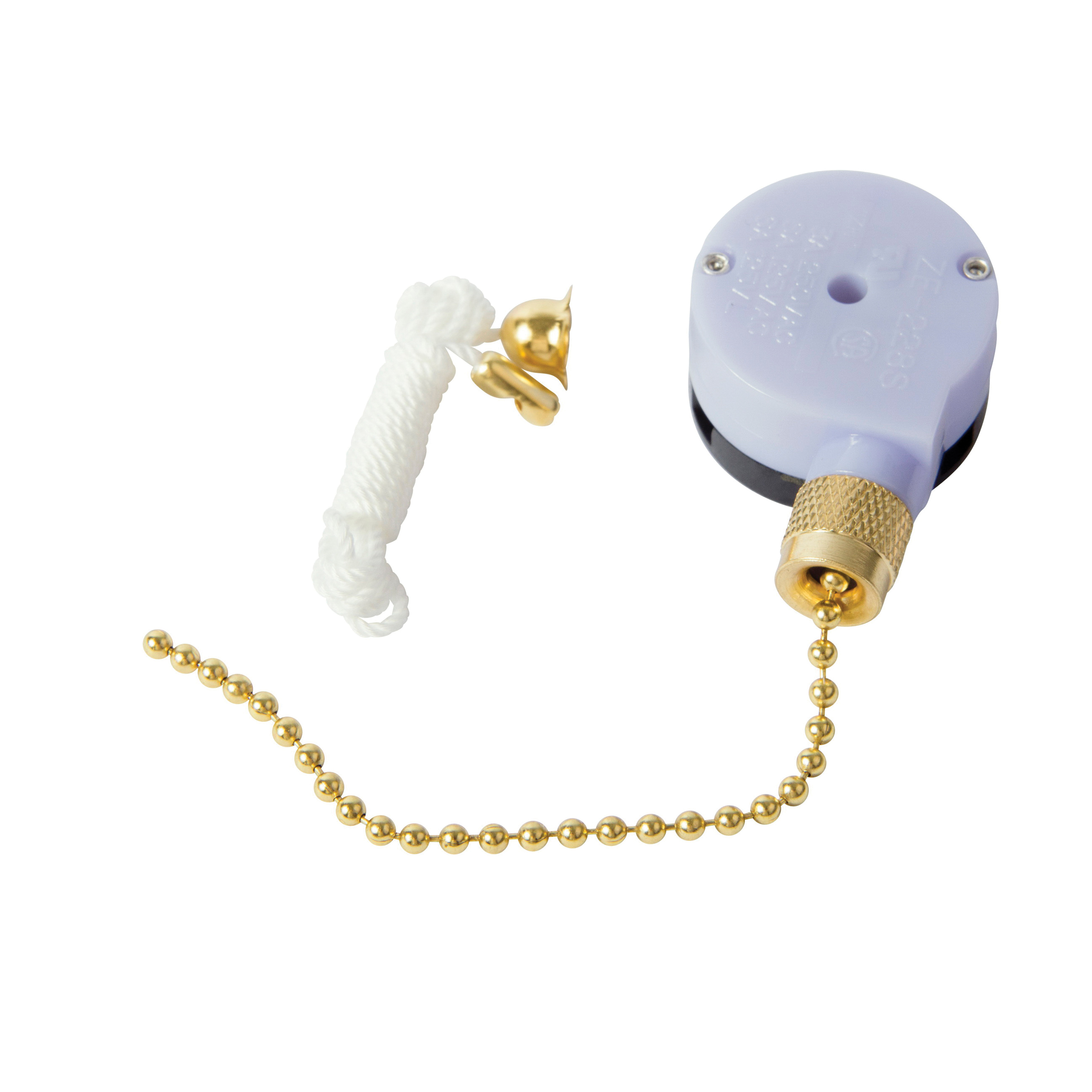 GB GSW-33 2-Speed/3-Speed Pull Chain Switch, 125 VAC, 6 A, SPDT Contact