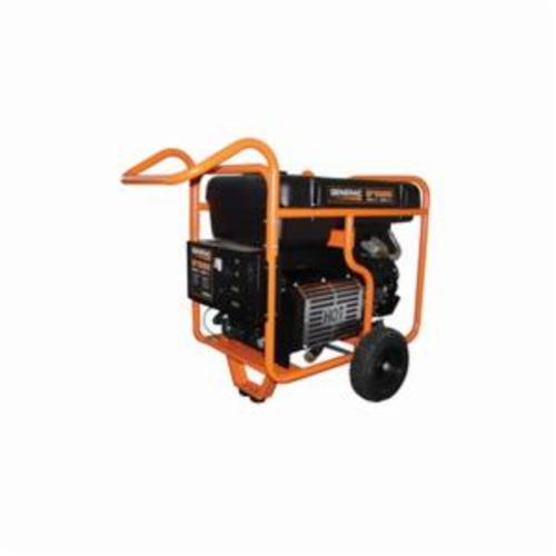 Generac 5734 GP15000E Brushless Portable Generator, 120/240 VAC, 125 A, 22500 W Starting/15000 W Running Power Rating, OHVI Engine, 3600 rpm Speed