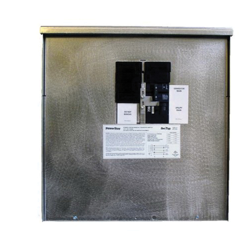 Generac Power Systems 6382 Manual Transfer Switch, 125/250 V, 30 A, 7500 W Power Rating, NEMA 3R Enclosure