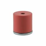 GENERAL 374C Pot Magnet, 1-1/16 in Dia, 1-3/16 in W, 1-5/32 in THK