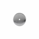 GENERAL 376B Shallow Pot Magnet, 1/4 in H, Ceramic