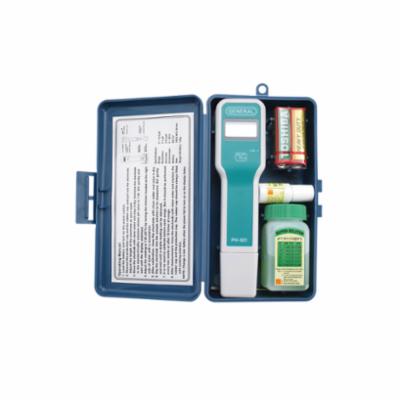 GENERAL PH501 Pocket pH Meter, 0 to 14 pH Unit Measuring, 0.1 pH Unit Resolution, 0.2 pH Unit Accuracy, 9 V Battery, 32 to 122 deg F