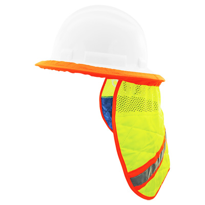 Bullhead Safety High-Visibility Evaporative Cooling Neck Shade One Size