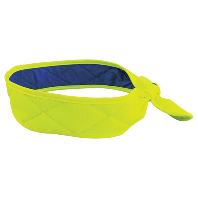 Bullhead Safety Cooling High-Visibility Evaporative Cooling Headband One Size