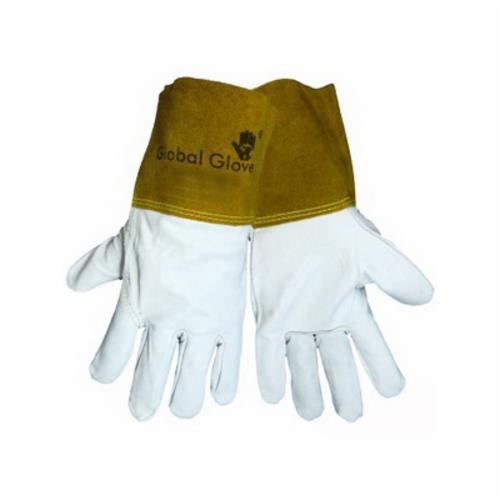 Global Glove 100MTG-L Premium Grade Welding Gloves, L, Goat Skin Leather