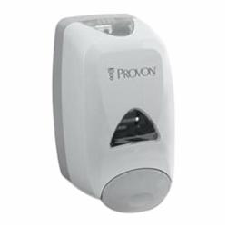 PROVON 5160-06 FMX-12 Antibacterial Liquid Pushbutton Soap Dispenser, Glossy, 1250 mL Capacity, 5 in OAL, Wall Mount, Plastic