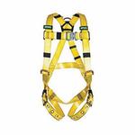 Gravity 10155875 Harness, Standard, 400 lb Load, Tongue Leg Strap Buckle, Stainless Steel Hardware, Yellow