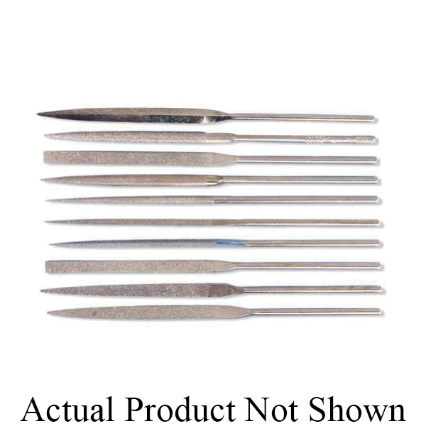 Grobet 33.971 Equalling Needle File, 5-1/2 in L