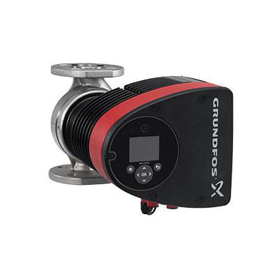 Grundfos 98126854 MAGNA3 1-Head Circulator Pump, 125 gpm Flow Rate, 2.55 in Flange Inlet x 2.55 in Flange Outlet, 208 to 230 VAC, 1 ph