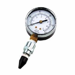 Guardair 100M05A Pressure Gauge With Rubber Tip, For Use With Air Guns, 0 to 100 psi, Domestic