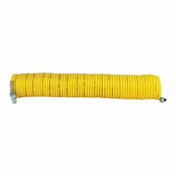 Guardair 14X50B03 Coilguard Air hose, 1/4 in Nominal, NPT End Style, 50 ft L, Nylon, Domestic