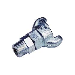 Guardair 34SAKM05 Air King Universal Chicago Swivel Coupler, For Use With Air Guns, 3/4 in NPT Inlet, Aluminum, Domestic