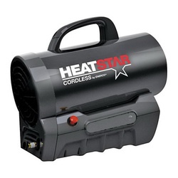 HEATSTAR F128835 Cordless Heavy Duty Forced Air Heater, 30000 to 60000 Btu/hr Capacity, 115 VAC