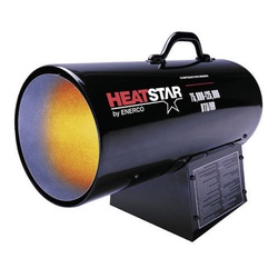 HEATSTAR F170125 Heavy Duty Forced Air Heater, 125000 Btu/hr Capacity, 115 VAC