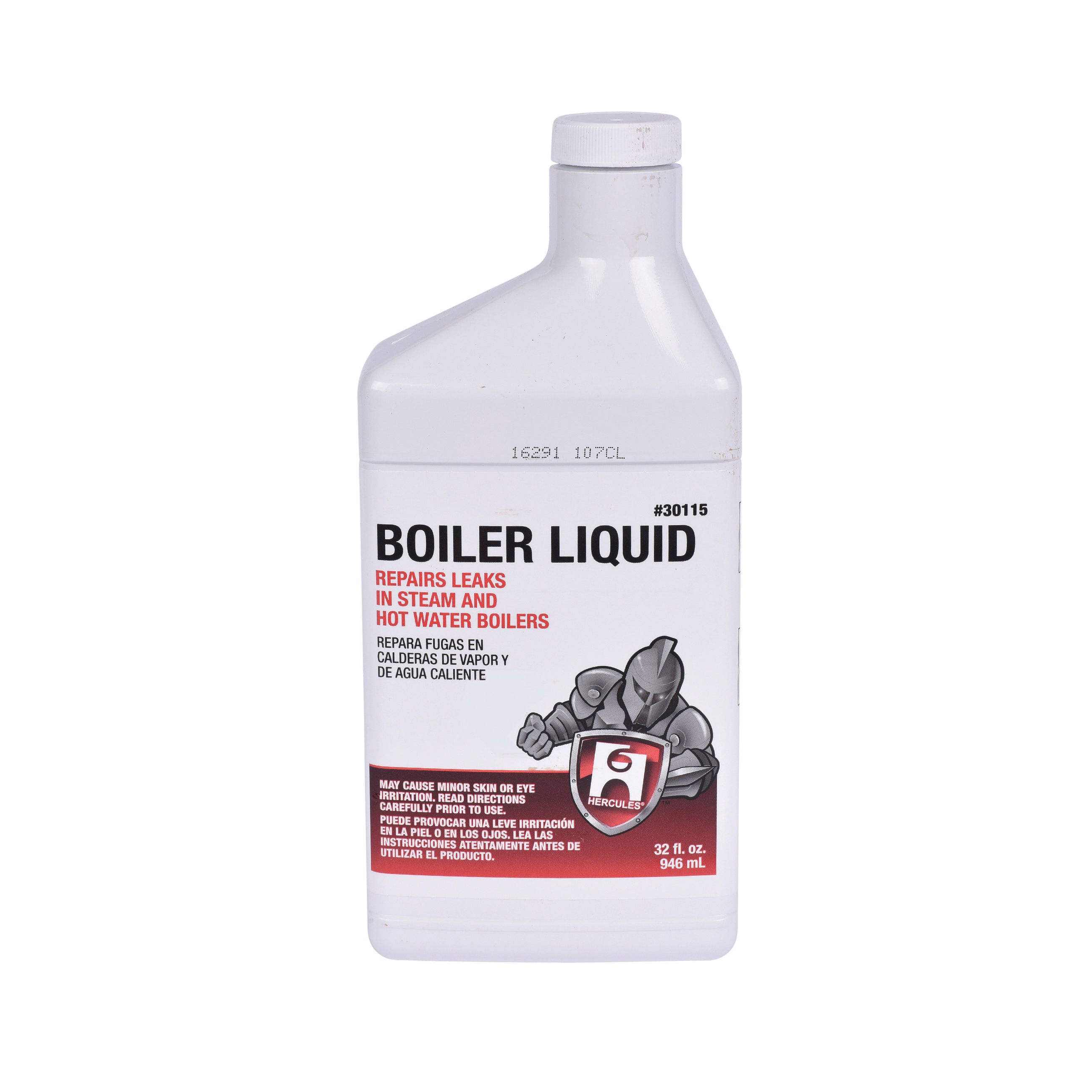 Hercules 30115 Stop-Leak Boiler Liquid, 1 gal Bottle, Liquid Form, Reddish Brown, Pleasant Odor/Scent