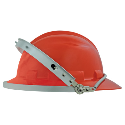 Bullhead Safety Head Protection Aluminum Bracket Accessory For Full Brim Hard Hat One Size