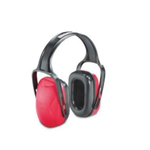 Howard Leight by Honeywell 1010421-H5 Mach 1 Headband Earmuffs, 18 dB Noise Reduction, Red