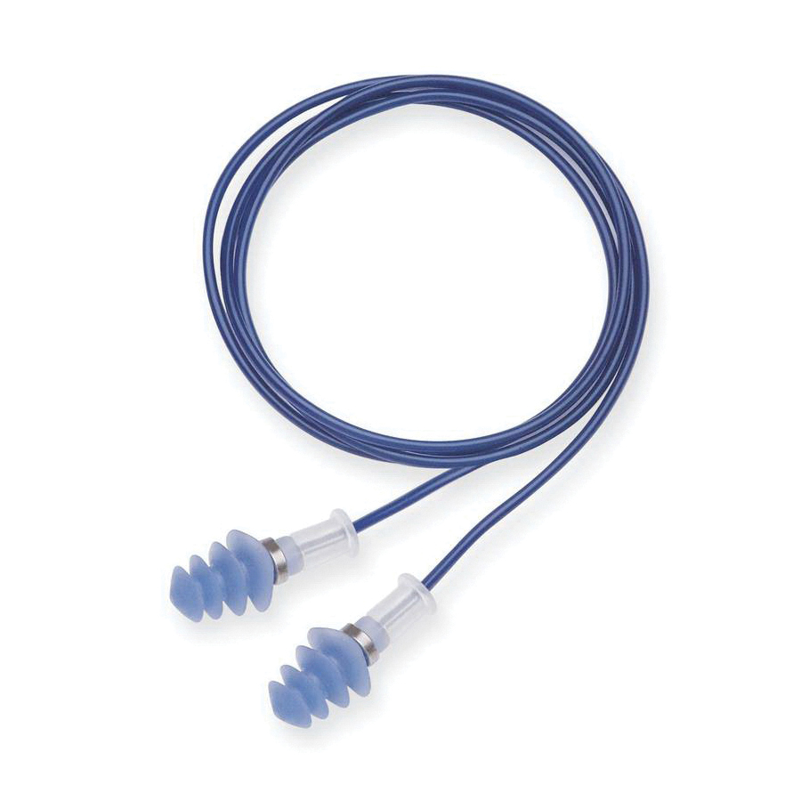 Howard Leight by Honeywell FDT-30 Fusion Detectable Earplugs, 25 dB Noise Reduction, 4-Flange Shape, ANSI S3.19-1974/S12.6/1997, OSHA 29 CFR 1910.95, Z94.2-1994, EU 2003/10/EC, EU 89/686/EEC, EN 352-2:2002, NOHSC 1007 (2000), ISO 9001:2008, Reusable