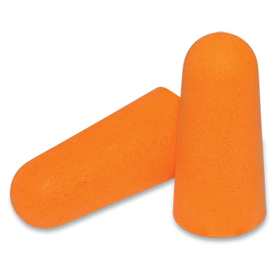 Bullhead Safety Hearing Protection Uncorded Polyurethane Foam NRR 33 dB Earplugs One Size