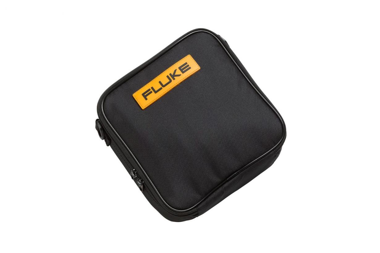 Fluke C116 Soft Zipper Closure Carrying Case, 2 in L x 8-3/4 in W x 14.57 in D, Polyester 600D