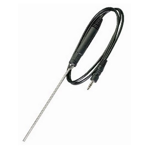 Extech 850185 RTD Temperature Probe, -40 to 842 deg F, -40 to 220 deg C, 5 mm Dia x 190 mm L, 43 in